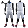 Plain White Basketball Jersey Youth Basketball Jersey Sets